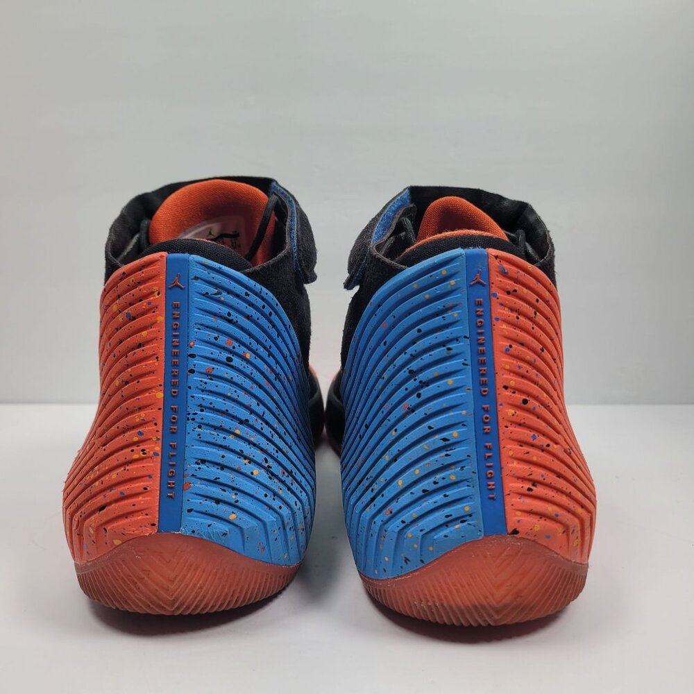 Air Jordan Why Not Zero.1 Men's Black Orange Blue Sneaker AA2510-015 US Size 13 - Picture 4 of 8